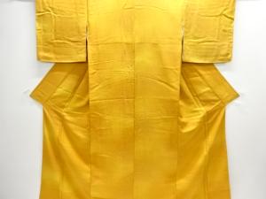 疋田模様織り出し暈し色無地着物